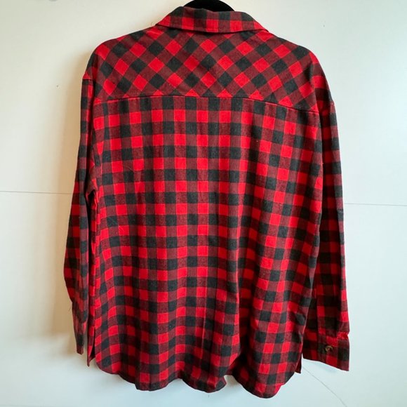 NWT She + Sky Buffalo Plaid Shirt Top - Picture 10 of 12